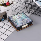 Diamond Art Painting Note Box, 4pcs Animals PU Gem Art Storage Container with 640 Sheets, Relaxing DIY Craft Kit for Home Office Organization Birthday Anniversary - Image 2