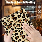 Case for Samsung Galaxy Tab S10 FE Plus 13.1 Inch 2025 Model (SM-X620/X626),Card Slot PU Leather TPU Case Pen Holder Auto Wake Sleep,Leopard Print - Image 6