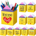 Sherr 10 Pcs Back to School Teacher Gifts Inspirational Pencil Cups Bulk by Sherr