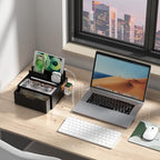 Pezin & Hulin Bamboo Charging Station with Power Charger & Cables-Natural - Image 6