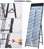 magazine display stand Double A4 width 10 layer brochure display stand for trade show and Public areas (Double A4 width) - Image 6