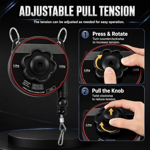EV Charging Cable Organizer, Retractable Cable Reel Wall Mount - Image 3