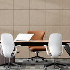 MaxGear Extra Large Bulletin Board 72" x 48", Tan Felt Wall Tiles Pushpins - Image 7