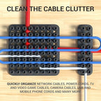 Cablox Mini 2x8 - Magnetic (10 Pack, Black) - Image 5