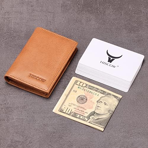 HISCOW Full Grain Leather Business Card Holder Case - Image 3