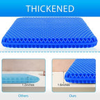 Gel Seat Cushion for Long Sitting, (Thick & Large) Cushion for Wheelchair - Image 5