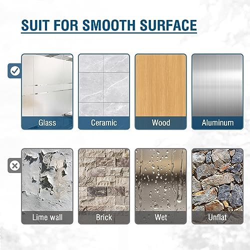 Relx 12 Pcs 8.5 x 11'' Self-Adhesive Magnetic Wall Signs Holder Magnetic Picture Frame Document Holder Wall & Window Adhesive Frames for Office Home Store Restaurant - Image 4