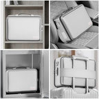 DocSafe Fireproof Document Box Hard Case with Lock ＆ Accordion File Folder - Image 6