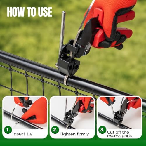 Stainless Steel Cable Tie Gun Kit with 150PCS Metal Zip Ties - Image 4
