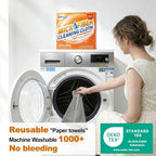Microfiber Cleaning Cloth,300GSM 64 Pack 12.8" x 12.8" Gray - Image 7