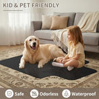 Office Chair Mat for Low Pile Carpet, 48"x60" Smooth Glide with Lip - Image 3