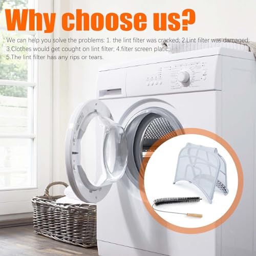 Dryer Lint Filter Screen Replaces For DLEX5005K DLEX5000W - Image 6