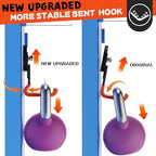 ULIBERMAGNET New Upgraded Heavy Duty Magnetic Garage Hooks,6 Pack Strong Large Magnet Hooks for Power Drill,Garden Tools,Hose,Pegboard,Garage, Workshop,Magnetic Storage Hook for Hanging(Orange) - Image 3