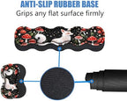 4 in 1 Ergonomic Memory Foam Mouse Pad Wrist Rest Set, Large XXL Gaming Desk Pad + Keyboard Wrist Rest + Mouse Wrist Cushion + Coaster for Home Office Study Gaming, White Fox Mushroom - Image 4