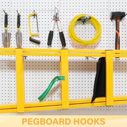 50PC 6" Pegboard Hooks for 1/4" Peg Board - Image 6