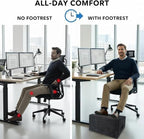 Under Desk Foot Rest, Adjustable Height Foot Stool for Office - Image 4