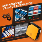 Heat Shrink Wire Label Maker, Bluetooth Industrial Label Machine with Tapes - Image 2