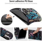 Mouse Pad Wrist Support, Laokiiy 2 in1 Keyboard Wrist Rest+ Ergonomic Mouse Pad, Non-Slip Wrist Rest for Computer Keyboard, Made Easy Typing & Relieve Wrist Pain(Flower) - Image 4