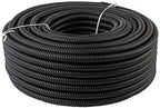 200 Feet 3/8" 9mm Split Wire Loom Conduit Polyethylene Tubing Black Color Sleeve Tube by 225FWY