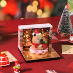 2027 3D Paper Carving Desk Calendar With LED Light (Capibara) - Image 5
