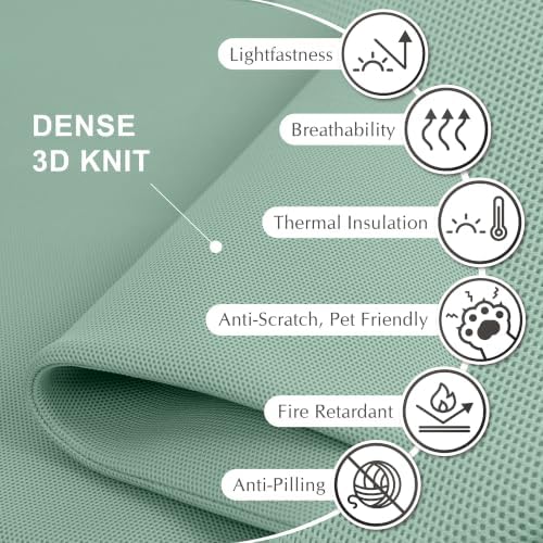 DECOLAB Portable Privacy Desk Tabletop Divider 48"x18", Aqua - Image 5
