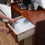 Outus 6 Pieces A4 Plastic File Box, Paper Photo Clear Storage Case - Image 6
