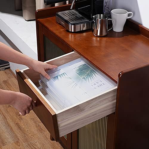 Outus 6 Pieces A4 Plastic File Box, Paper Photo Clear Storage Case - Image 6