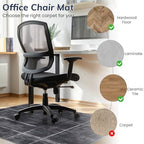 Office Chair Mat for Hardwood Floor&Tile Floor,36"X 48" - Image 3