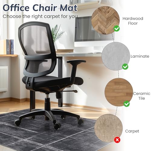 Office Chair Mat for Hardwood Floor&Tile Floor,36"X 48" - Image 3