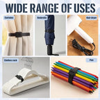 1000 Pcs Reusable Cable Ties, 8 Inches - Image 5