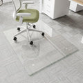 Koonmi Glass Chair Mat for Carpet, 36"x46" Thick Office Chair Mat by KOONMI