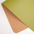 Ruby Lil Natural Cork & Leather Office Desk Mat, Dual Use Desk Matt for Desktop,Ultra Thin Waterproof PU Leather Mouse Pad,Working for Home Accessories,Grass,24"x 12" by RubyLil