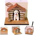 3D Time Piece Calendar 2027 Creative Desk Calendar with Pen Holder – Tear-Away Paper Art Notepad & Weekly Planner, Desktop Decoration & Christmas Gift (Funny Pet House) by RWUJILONG