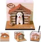 3D Time Piece Calendar 2027 Creative Desk Calendar with Pen Holder – Tear-Away Paper Art Notepad & Weekly Planner, Desktop Decoration & Christmas Gift (Funny Pet House) by RWUJILONG