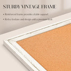 Cork Board Bulletin Board, 30"x20" Corkboard for Wall - Image 2