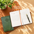 5 Pack College Ruled Notebook Bulk, A5, 192 Pages Line Journal Set, Compass - Image 3