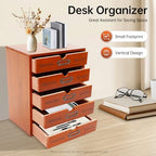Desktop Storage Box, Desk Organizer Drawer, Office Supplies Countertop Drawer Organization for Office Supplies, School Supplies - Image 2