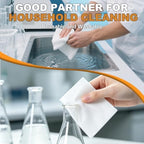 6" x 6" Durable & Absorbent Microfiber Wipes (100 Pcs, 200GSM) - Image 4