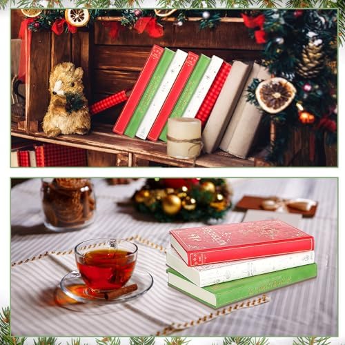 3 Pcs Christmas Coffee Table Books, Decorative Notebook - Image 6