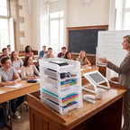 Geetery Turn in Trays Classroom, Clear, Set of 12 - Image 6
