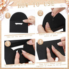Uiifan 400 Pcs Window Gift Card Envelopes 4x2.8 Inch,Black - Image 3