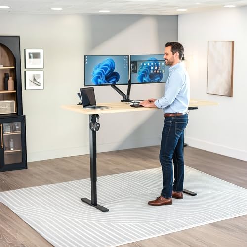 VIVO Light Wood 71 x 30 in Solid Table Top, DESK-TOP71C - Image 2