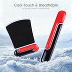Ospelelf Mouse Pad with Wrist Rest and Ergonomic Gel Keyboard Hand Wrist, Support for Typing Gaming, Relieve Wrist Pain, Cool & Easy to Clean, for Office, Programmer, Home Computer Use, Black Red - Image 5