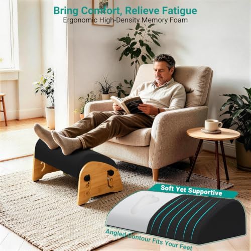 YEASHEIN Adjustable Office Foot Rest Under Desk at Work with 8 Positions - Image 4