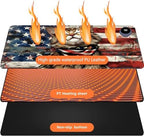 Heated Mouse Pad with 3 Levels Heated,Flag Cute Cat - Image 3
