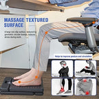 Under Desk Footrest, 4-Level Height Adjustable 12Modes Foldable Footrest - Image 2