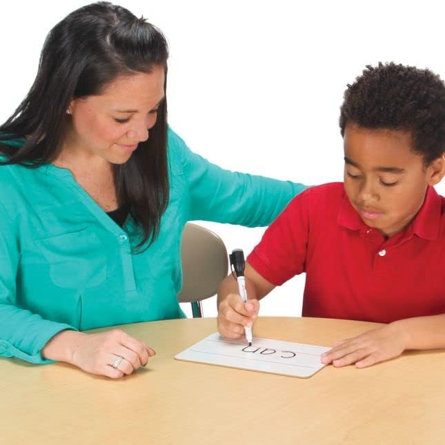 Really Good Stuff Mini Double-Sided Dry Erase Boards, Set of 12 - Image 5
