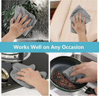 HOMEXCEL Grey Microfiber Cleaning Cloth 600 Pack, Microfiber Towel for Cars, Lint Free, Scratch-Free, Highly Absorbent, and Cleaning Rags for House, Window and Glass, Cars, TV Screen 11.5 X11.5 inch - Image 6