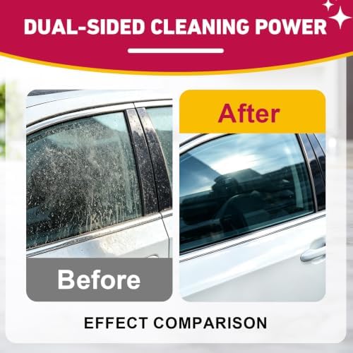 Genie Cloth Magic Cloth Genie Magic Cleaning Cloths 10-Pack, Reusable Microfiber Cleaning Cloth Without Fluff or Stripes Suitable for Windows,Mirrors, Stainless Steel, Kitchens, Cars, and Screens - Image 4