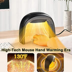 Desk Mouse Pad Hand Warmer Super Quiet 110v 100w - Black - Image 4
